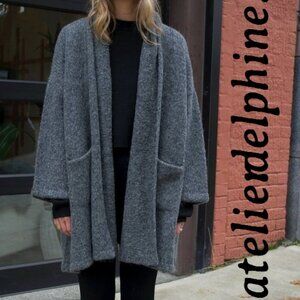 Atelier Delphine Alpaca Haori Coat